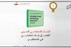 البنك الإسلامي العربي يحصد لقب "أفضل بنك إسلامي للعام 2025"
