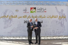 بنك فلسطين يوقع اتفاقية شراكة مع بلدية رام الله لرعاية فعالياتها خلال العام 2026  