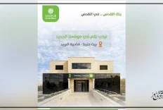 بنك القدس يفتتح فرع بيت حنينا – ضاحية البريد ويبدأ استقبال العملاء