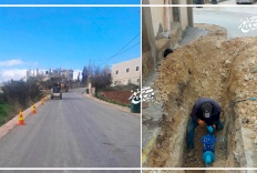 مصلحة مياه محافظة القدس تواصل تأهيل شبكتها في كفر نعمة وتستعد لخدمة مناطق التوسع العمراني
