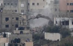 Occupation Demolishes a House West of Salfit Under the Pretext of "Lack of Permit"