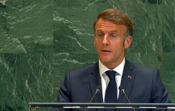 ماكرون يطالب إسرائيل بالتخلي عن أي هجوم بري على لبنان