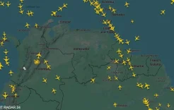 מטוסים נמנעים מל flying over Venezuela מחשש לתקיפה אמריקאית