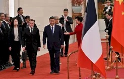 تجاوز الخلافات محور لقاء ماكرون وشي في بكين