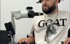 شريحة دماغية تُمكّن المرضى من تحريك أطراف روبوتية بمجرد التفكير