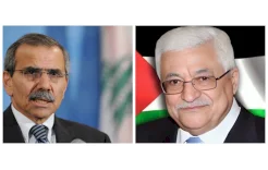 President Abbas Discusses Latest Developments with Lebanese Prime Minister