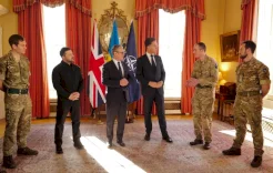 زيلينسكي: نستطيع إنتاج 2000 مسيّرة اعتراضية يوميا