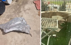 سقوط شظايا صواريخ في مخيم قلنديا وكفر عقب
