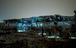 تضرر مصنع لإنتاج مسيّرات وسط إسرائيل إثر سقوط رأس صاروخ إيراني