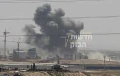 إصابة مباشرة بصاروخ في مجمع "نئوت حوفاف" للصناعات جنوبي إسرائيل (فيديو)