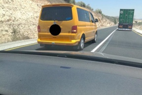 الشرطة تتعامل مع سائق بعد صورة على فيسبوك 