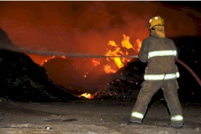 506 حوادث إطفاء وإنقاذ الأسبوع الماضي