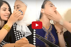 فيديو| والدة مريم حسين تشعل مواقع التواصل بطرافتها