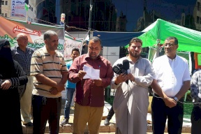 اسرى محررون يعلنون الاضراب عن الطعام 