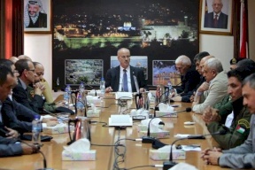 الحمد الله يترأس اجتماعا لقادة المؤسسة الأمنية