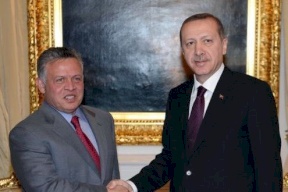 ملك الاردن والرئيس التركي يدعوان لمفاوضات سلام  جادة 