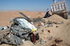 14 قتيلا وعشرات الجرحى في حادث بتصادم بصعيد مصر