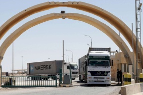الاردن والعراق يفتتحان المعبر الوحيد بينهما