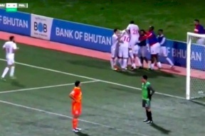 فلسطين تفوز على بوتان وتتصدر