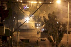 مواجهات خلال اقتحام الاحتلال لوسط رام الله وإصابة شاب بمخيم الفارعة