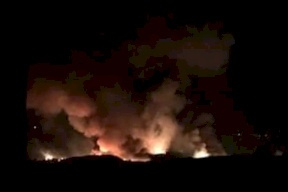 إسرائيل تقصف منشأة غرب سوريا