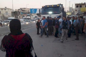 مصرع مواطن بحادث دهس في قلنديا