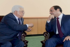 الرئيس عباس يلتقي السيسي 