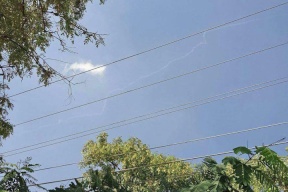 اطلاق صاروخ باتريوت  ضد طائرة من دون طيار دخلت الجولان المحتل 