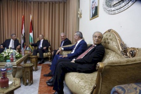  بحضور اللواء ماجد فرج..الحمدالله يلتقي وزير المخابرات المصرية