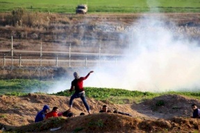 اصابات خلال مواجهات شمال قطاع غزة 