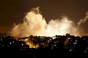 الاحتلال يقصف موقعا للمقاومة شرق رفح