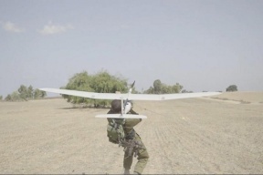 سقوط طائرة اسرائيلية دون طيار جنوب قطاع غزة