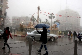 حالة الطقس: بدء هطول الأمطار منذ الظهيرة