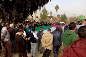 مسيرة حاشدة في جنين