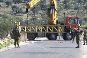 الاحتلال يواصل اغلاق مدخل بيتا 