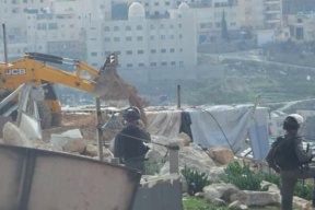 هدم في جبل البابا