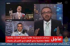 بالصور/ صحفيان بالجزيرة يوبخان فيصل القاسم 