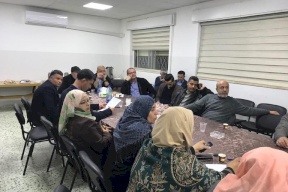اطلاق الخطة التنموية المحلية لبلدة بني زيد الغربية
