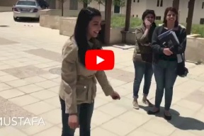فيديو/مقلب ينتهي بكارثة في جامعة اردنية