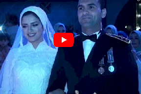 فيديو/ كيف احتفل ضابط بعرسه ؟ 