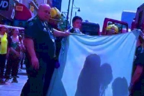 شاهد..فيديو لهجوم بالأسيد في لندن ضحيته فتاة تعرّت بالشارع