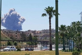 سوريا: انفجارات في محيط مطار حماة العسكري