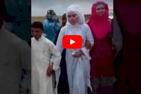 شاهد/ في دولة عربية زفاف صادم.. العريس 10 سنوات والعروس تكبره بسنوات