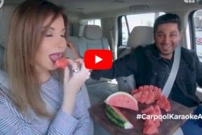 شاهد/ ما علاقة نانسي بالبطيخ !