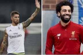 راموس يخرج عن يوجه رسالة لمحمد صلاح بعد إصابته في نهائي الأبطال
