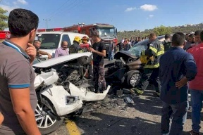 رام الله/ 30 اصابة في حادثين منفصلين منها خطيرة (فيديو)