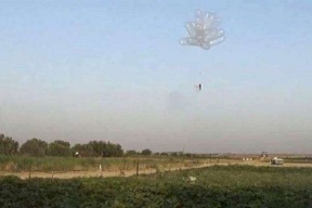 بالون حارق انطلق من غزة ووصل إلى القدس