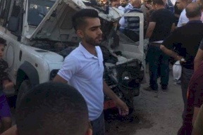 صور/ استشهاد 3 عناصر أمن بحادث سير جنوب جنين