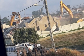الداخل المحتل..هدم في مدينة قلنسوة