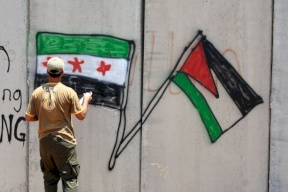ارتياح فلسطيني للوضع في سوريا